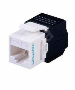 VENTION CAT.6 UTP TOOLLESS KEYSTONE JACK WHITE PC TYPEb