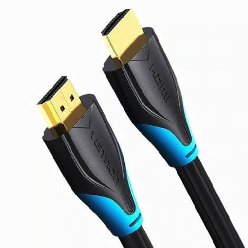 VENTION FLAT HDMI CABLE 10M BLACKa