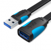 VENTION FLAT USB 3.0 EXTENSION CABLE 3METERb