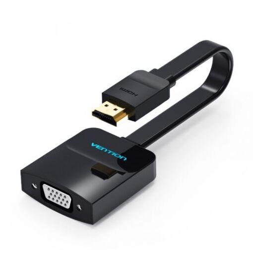 VENTION HDMI TO VGA CONVERTER 0.15M BLACKc