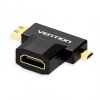 VENTION MINI HDMI MALE MICRO HDMI MALE TO HDMI FEMALE ADAPTERc