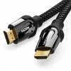 VENTION NYLON BRAIDED HDMI CABLE 3M BLACK METAL TYPE