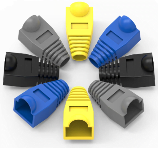 VENTION RJ45 STRAIN RELIEF BOOTS PVC 50 PCS PACKc