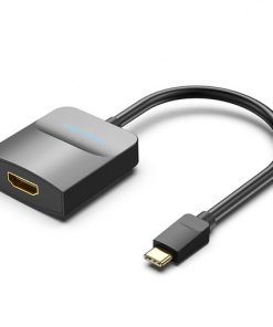 VENTION TYPE C TO HDMI ADAPTER 0.15M BLACK ABS TYPEc