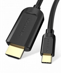 VENTION TYPE C TO HDMI CABLE 2M BLACKA