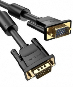 VENTION VGA36 MALE TO MALE CABLE WITH FERRITE CORES 3METER BLACK