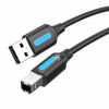 VENTION USB 2.0 A MALE TO PRINTER CABLE 10 METERS3a