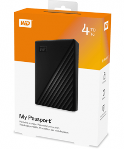 WD My Passport 4TB Black WDBPKJ0040BBK WESNb