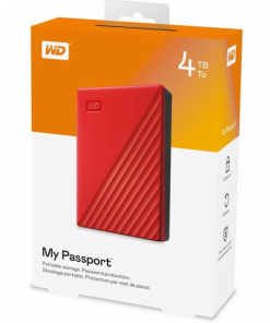 WD My Passport 4TB Red WDBPKJ0040BRD WESNc
