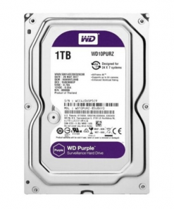 WD Purple Surveillance Hard Drive 1 TB 64 MB 5400 rpm WD10PURZd