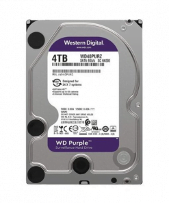 WD Purple Surveillance Hard Drive 4 TB 64 MB 5400 rpm WD40PURZ