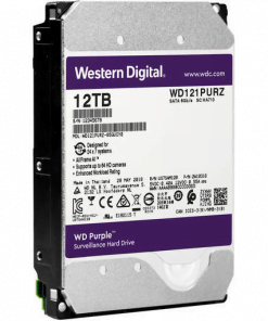 WD Purple™ Pro Surveillance Hard Drive 12TB 256 MB 7200 rpm WD121PURZb