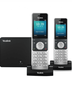 yealink w60p cordless dect ip phone and base station 1