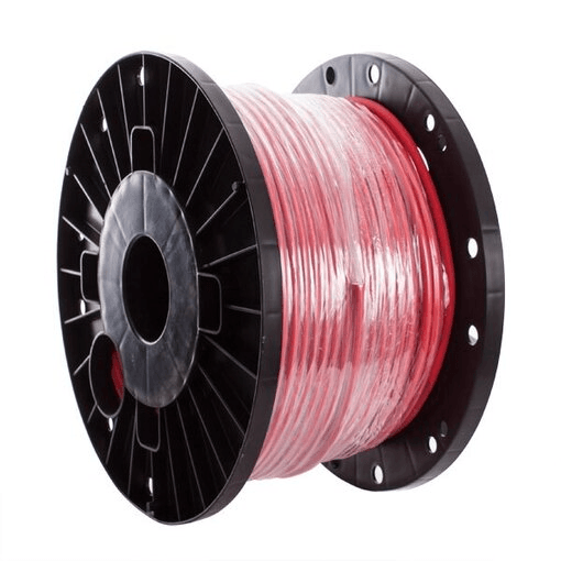 2 core earth 1.5mm red Firecel cable2