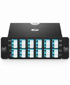 24 PORT SAT WITH CASSETTE AND POLE MOUNTED ENCLOSUREb