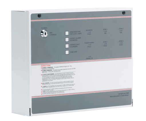 C TEC 2 Zone FP fire panel non expandable