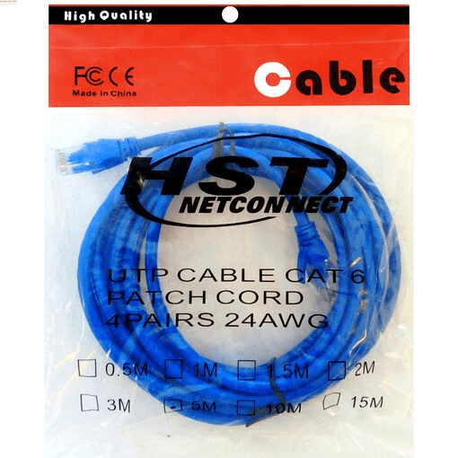HST CAT6 PATCH CORDd 1