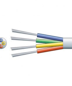 Security Alarm Cable 4 Core 100m White 1
