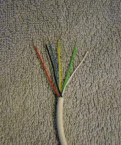 Security Alarm Cable 6 Core 100m White 2
