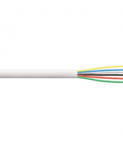 Security Alarm Cable 6 Core 100m White
