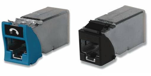 Siemon Z6A S02 Category 6A Z MAX 6A Shielded Outlets 1