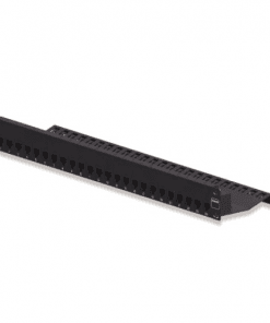 Siemon Z6as pnl 24k ZMAX 24 Port Cat 6A Shielded Patch Panel 1rms Black1