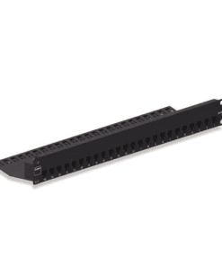 Siemon Z6as pnl 24k ZMAX 24 Port Cat 6A Shielded Patch Panel 1rms Black2