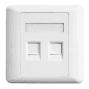 TELEPHONE FACEPLATE 2 PORTa