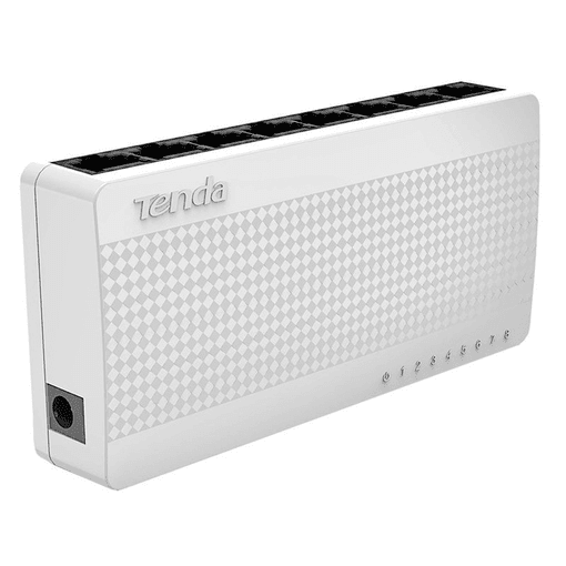 Tenda 8 Port Fast Ethernet Unmanaged Switch10100Mbps S108a