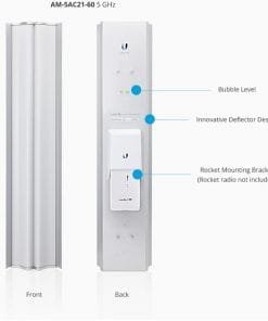 Ubiquiti airMAX ac Sector Antenna AM 5AC21 60 5 GHz 2×2 MIMO 21 dBi 60 Degrees