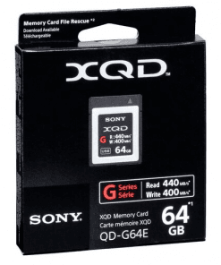 Sony 64GB G Series XQD Memory Card1