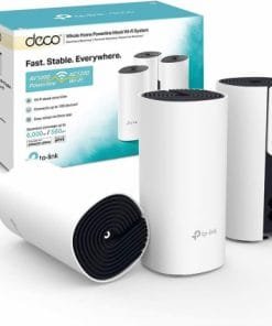 TP Link Deco P9 AC1200 AV1000 Whole Home Hybrid Mesh WiFi System 3 Pack TL DECO P9