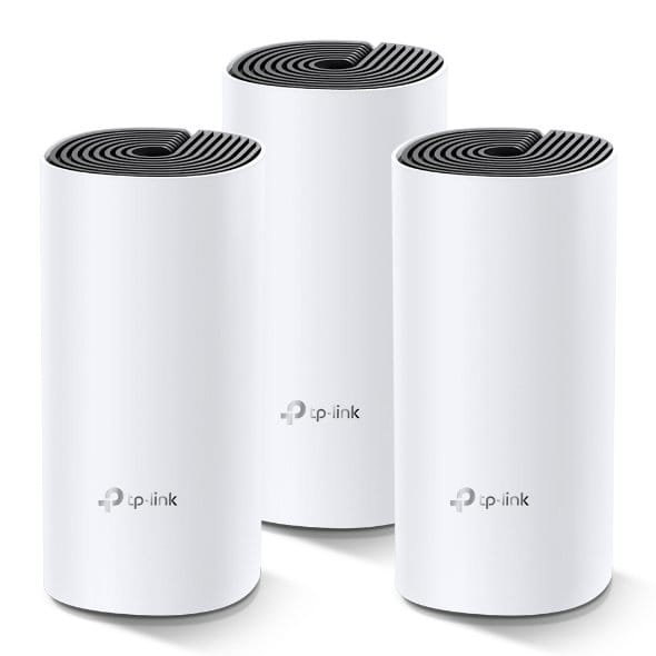TP Link Deco M4 AC1200 Whole Home Mesh Wi Fi System (3 Pack)