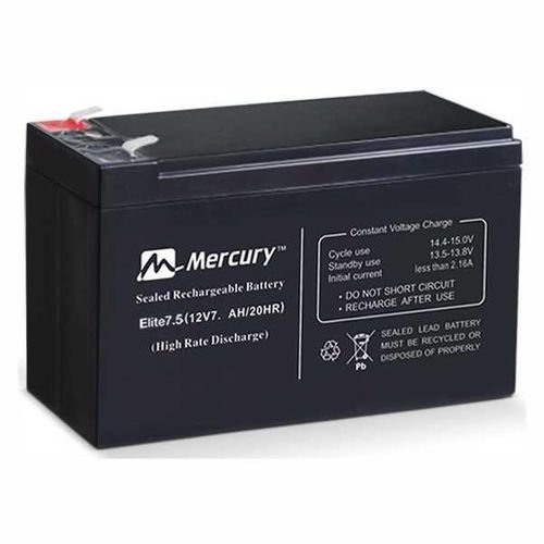 mercury 7.5AH12V