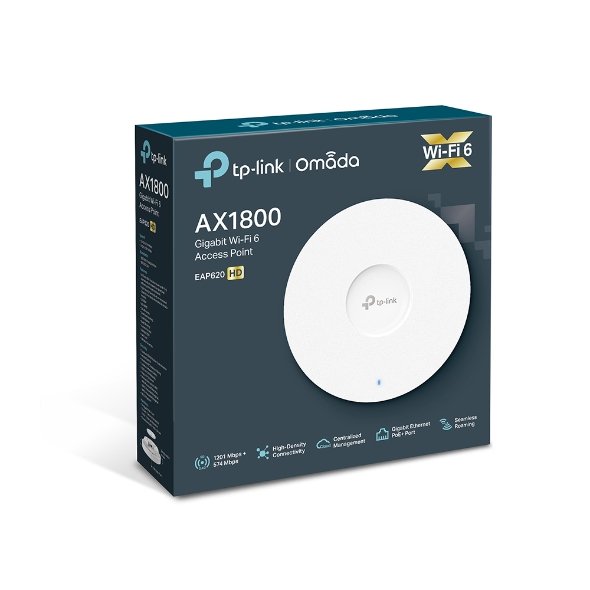 TP Link EAP620 HD AX1800 Dual Band Ceiling Mount AP