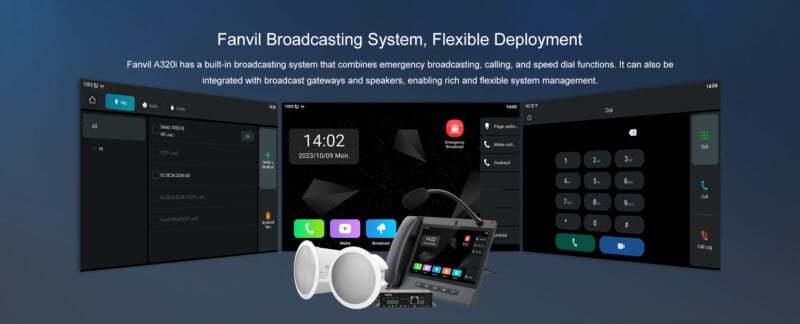 fanvil a320i console