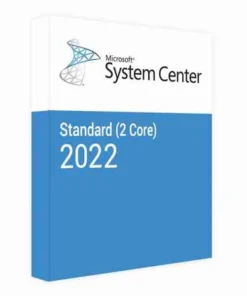 System Center 2022 Standard – 2 Core License Pack 3 Year