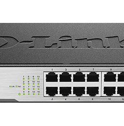 D Link DLSW16 D Link DES 1016D B 16 Port Unmanaged Switch